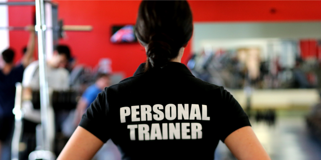 Personal trainer ready to assist